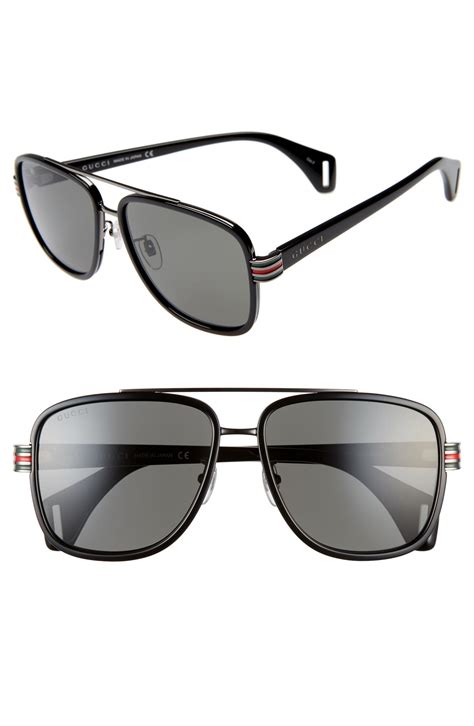 gucci solaire 2016 metal or|Men's Designer Luxury Aviator Sunglasses .